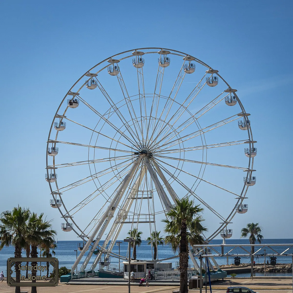 Civitavecchia Italy - Downtown Ferris Wheel