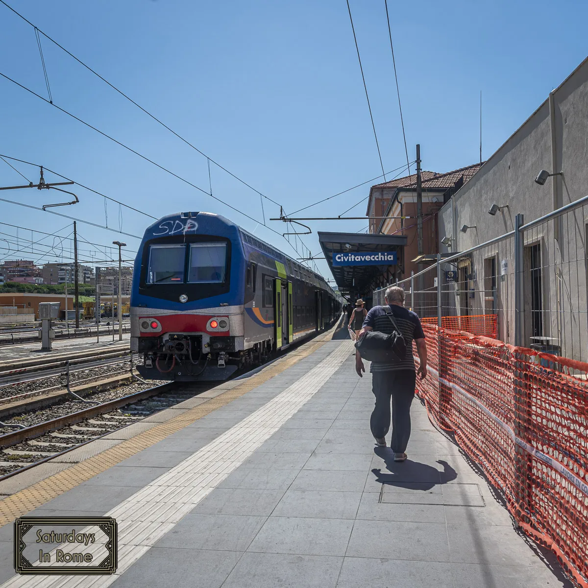 Civitavecchia Italy - Train Station