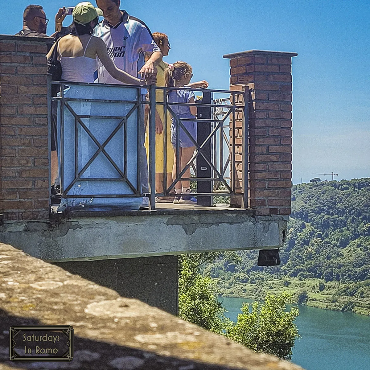 Nemi - Lake Overlook