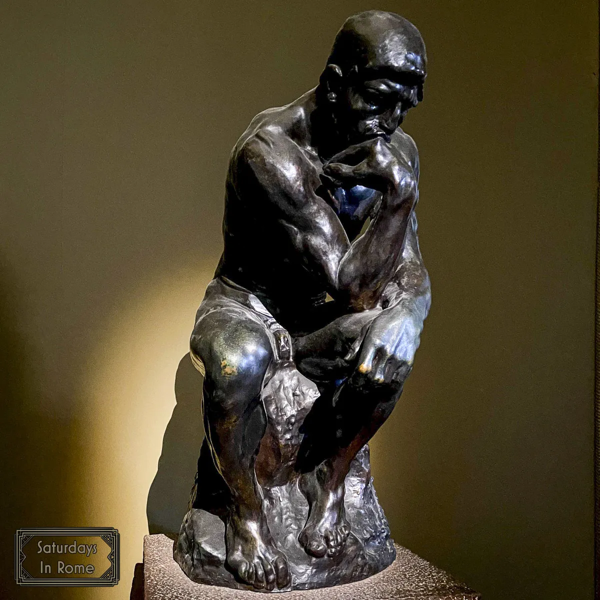 Second Time In Rome - The Thinker was Cast Multiple Times