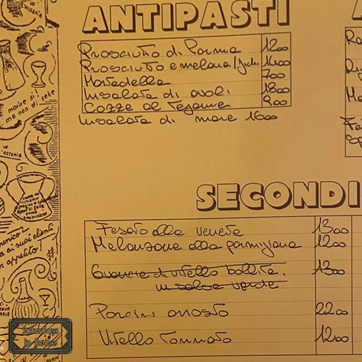 Italian Handwriting Example 2