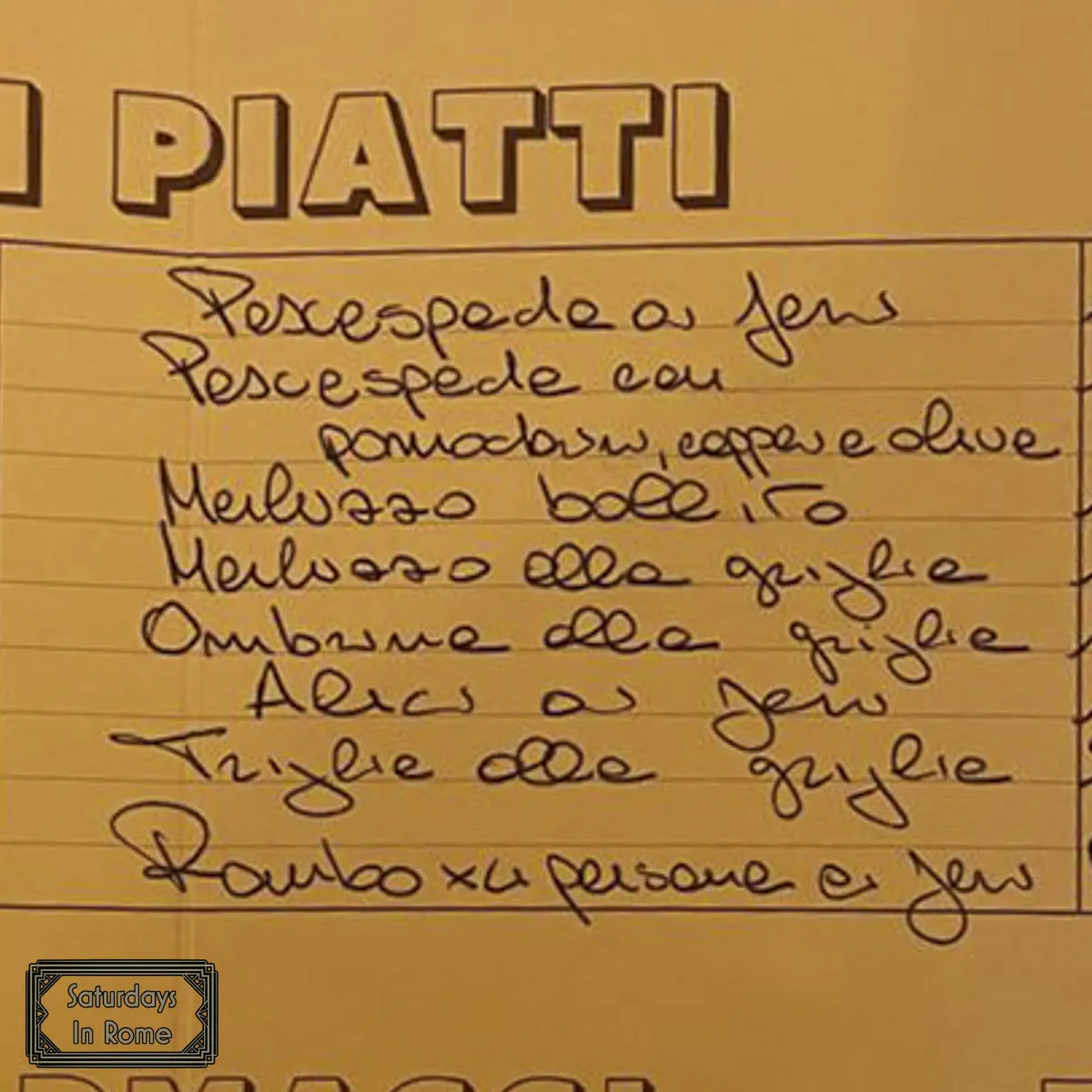 Italian Handwriting Example 3