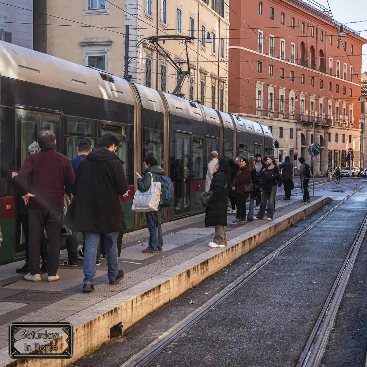 Rome Tram - Raised Platform