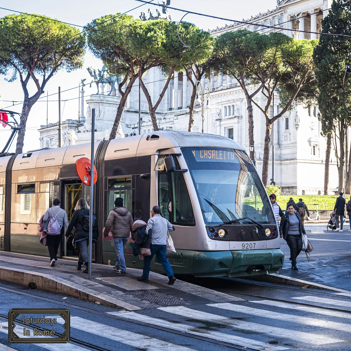 Rome Tram - Piazza Venezia