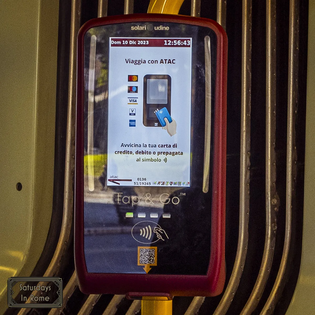 Rome Tram - Tap & Go