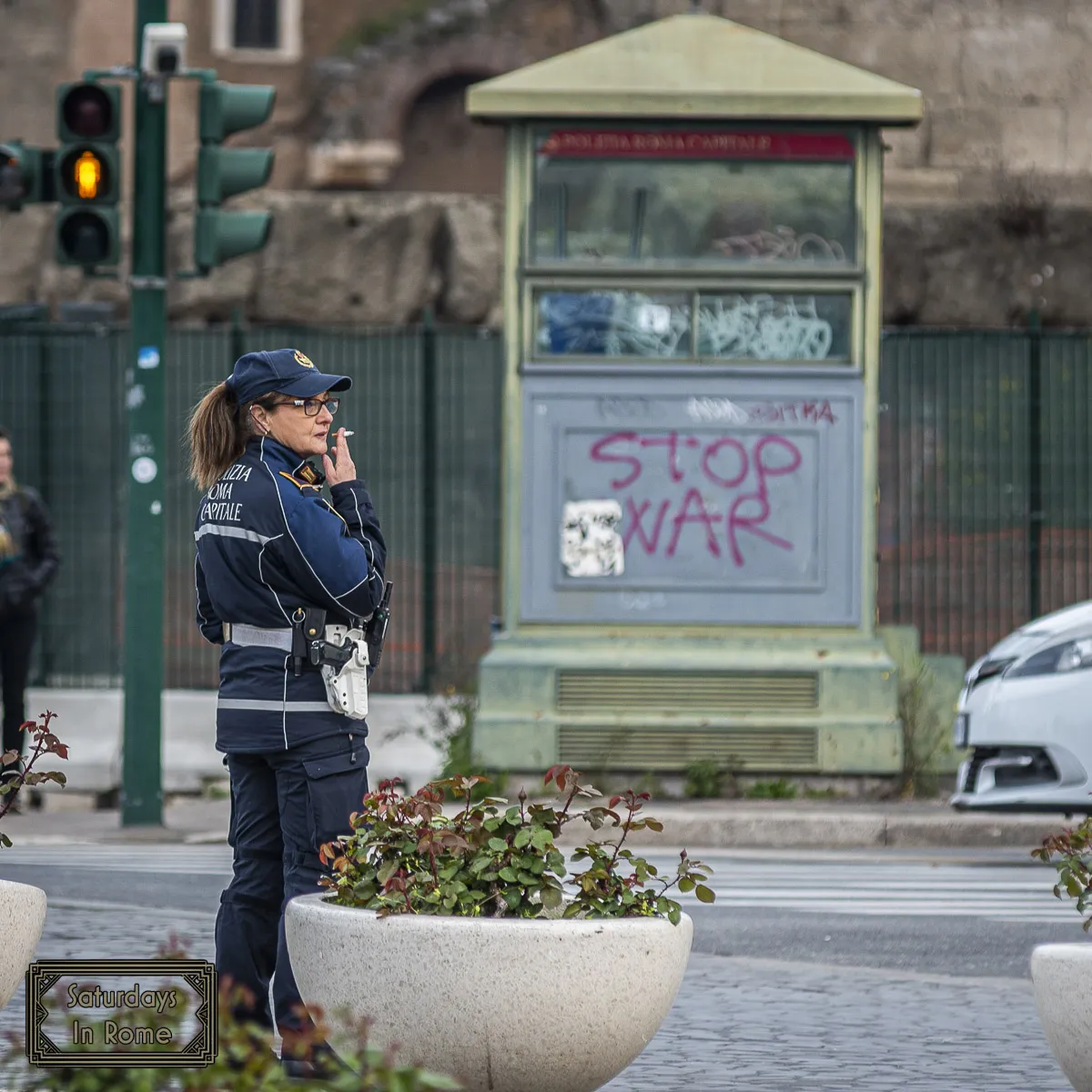 Is Rome Safe - Police Presence Is Ubiquitous