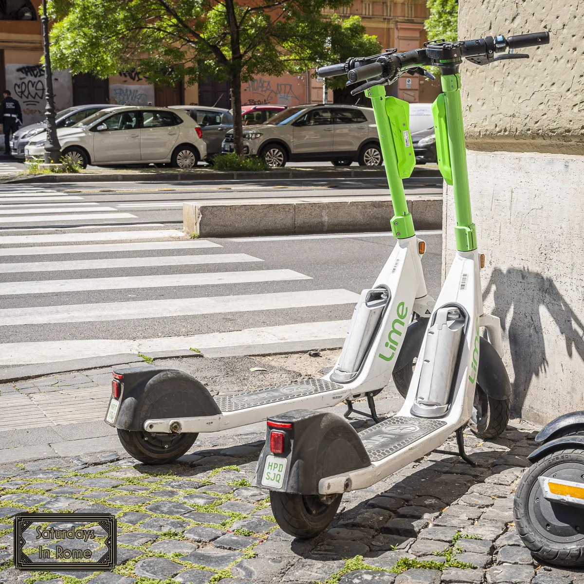 scooters in Rome - An Obstacle Course