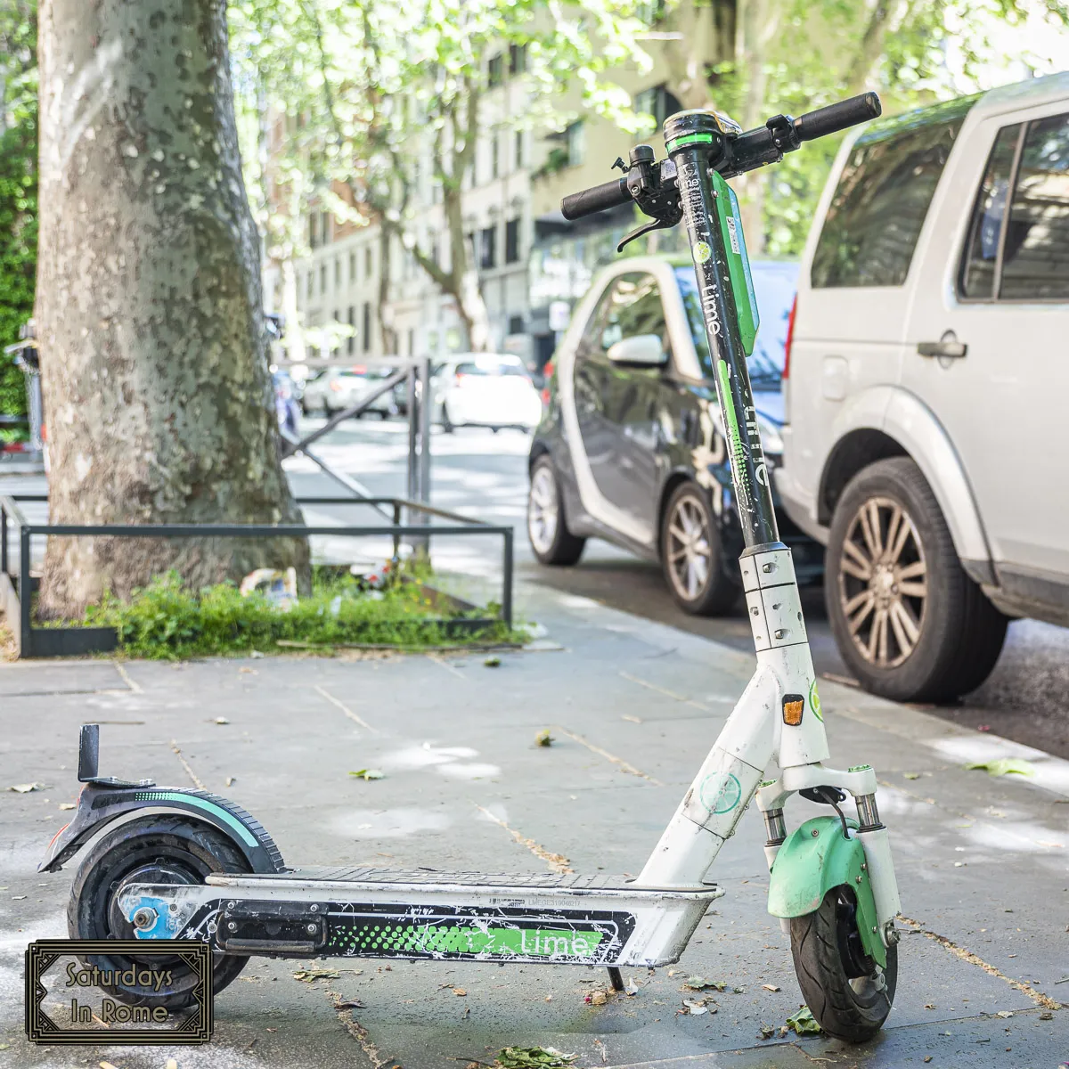 Scooters in Rome