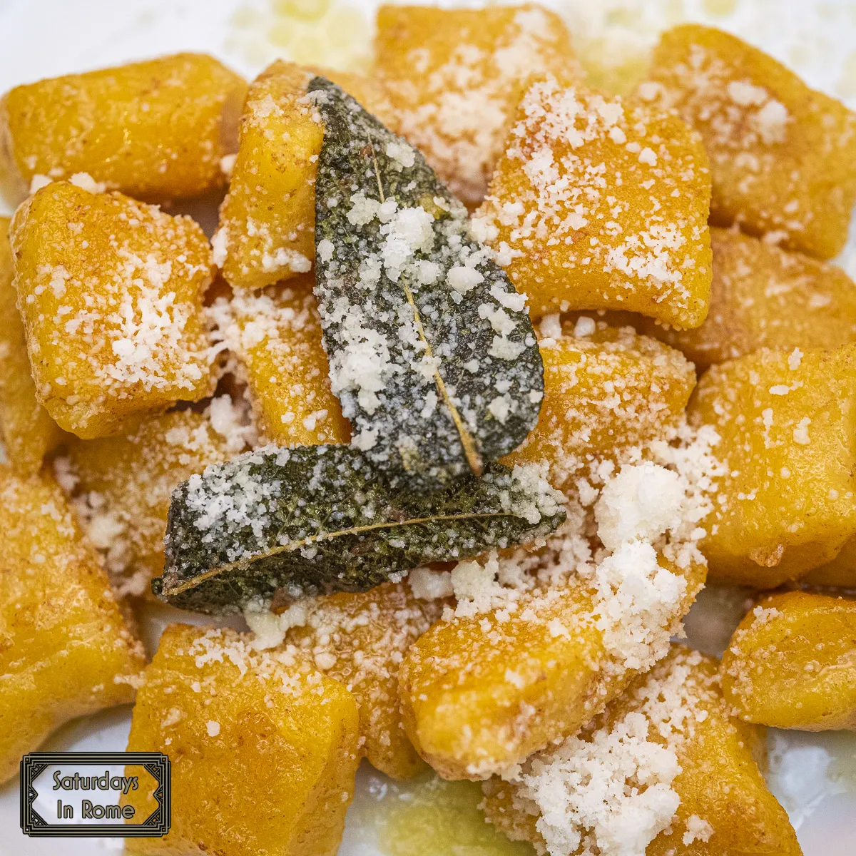 Squash Gnocchi Recipe - Cheese Butter and Sage