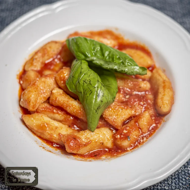 traditional Italian gnocchi recipe