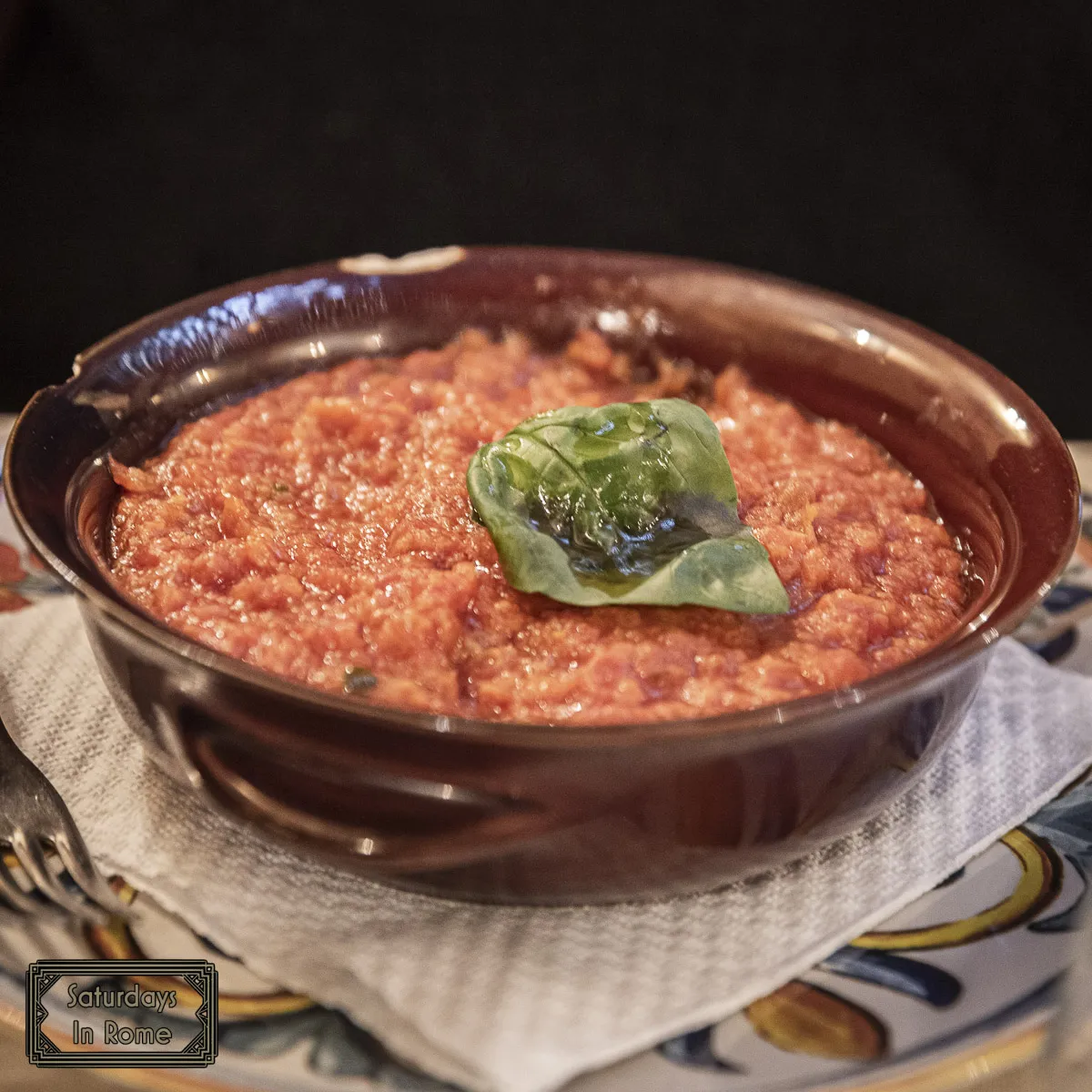 Tuscan Tomato Soup - Made With Bread