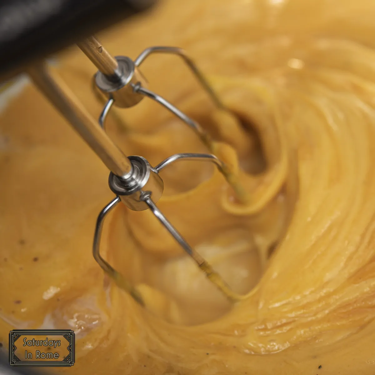 Italian Squash Pie Recipe - Mixing The Velvety Filling