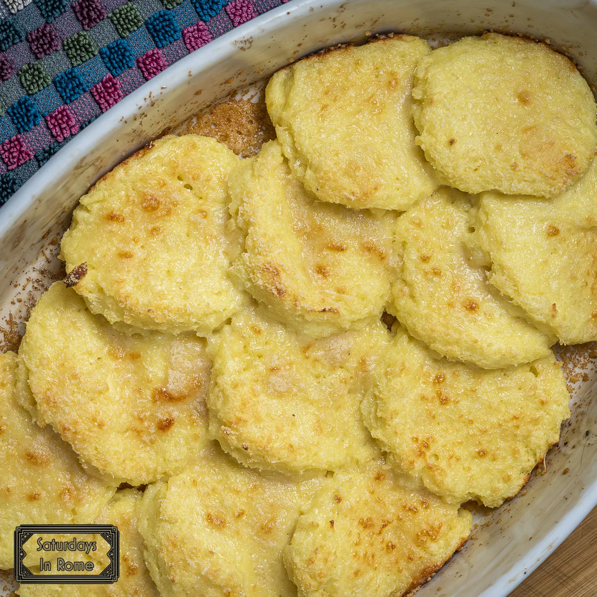 Roman Gnocchi - Browned and ready